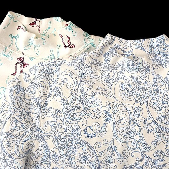 Lands End Mock Turtleneck 2-Pack Petite XS EUC - Picture 5 of 5